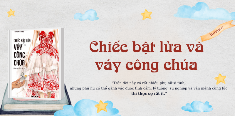 chiếc bật lửa và váy công chúa truyện tranh